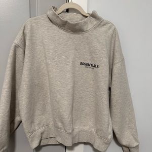 Essentials Fear of god mock neck sweatshirt